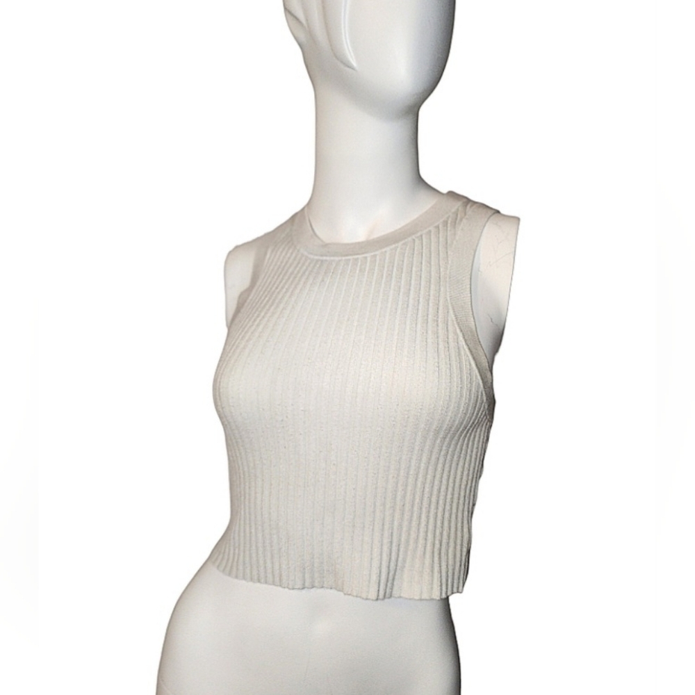 Junior's H&M Sleeveless Crop Top Size Small